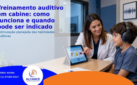 Treinamento auditivo em cabine: como funciona e quando pode ser indicado