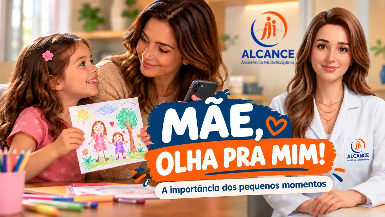 Mãe, olha pra mim: pequenos momentos que fortalecem o vínculo